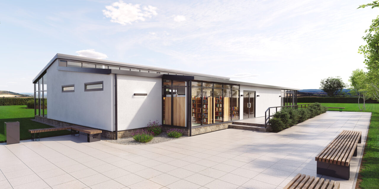 Replacement for old school mobile classroom. Alternative to modular building.